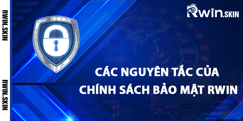 Chính Sách Bảo Mật Rwin – Cập Nhật Mới Nhất Về An Ninh 2 Các nguyên tắc của chính sách bảo mật Rwin